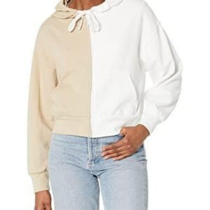 Sudadera corta con capucha