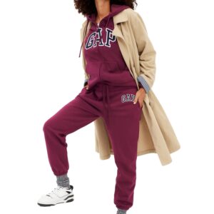 Joggers de forro polar con logotipo