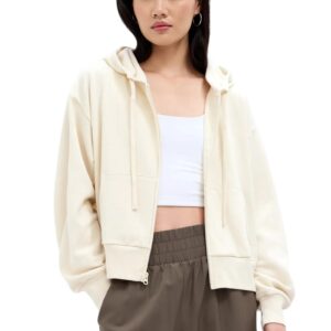 Sudadera con capucha con cremallera completa