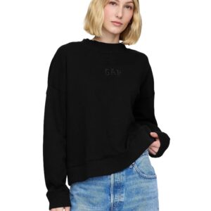 Sudadera de cuello alto con logotipo